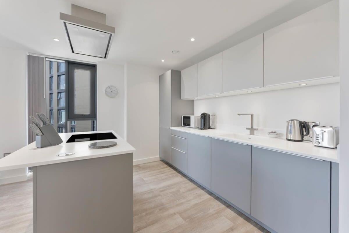 Stunning 2 Bed Apartment In Central Birmingham Bagian luar foto